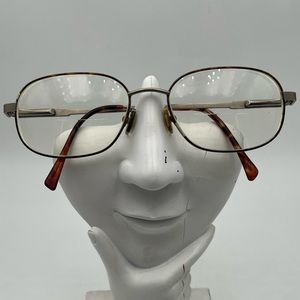 Vintage Trader Bay TB 17 Brown Gray Oval Sunglasses Frames